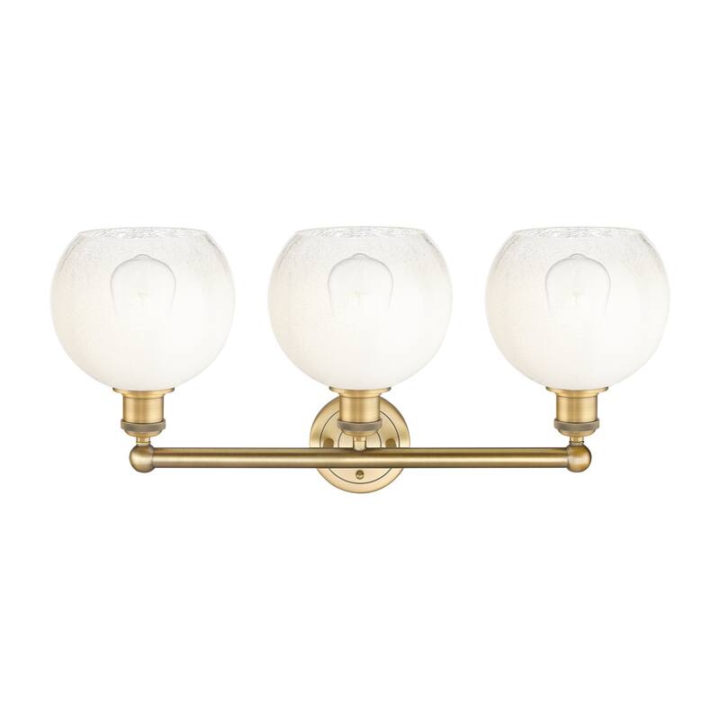 Innovations Lighting Endless Possibilities Edison - Brookhaven Globe - 3 Light 26" Bath Vanity Light