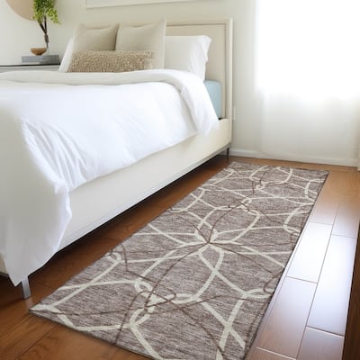 Premium Washable Super Soft Modern Floral Mayfield Rug