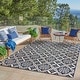 preview thumbnail 53 of 114, Gertmenian Solterra Bohemian Moroccan Global Weather Resistant Polypropylene Flatweave Indoor/ Outdoor Area Rug Collection