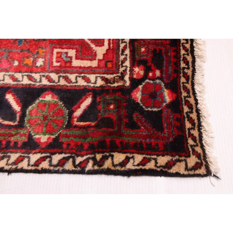 ECARPETGALLERY Hand-knotted Anadol Dark Navy Wool Rug - 3'6 x 6'5