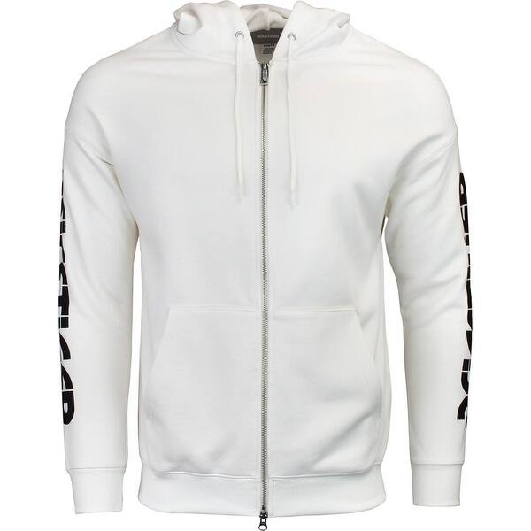 Shop Asics Mens Big Logo Sweat Full Zip Hoodie Casual Hoodies