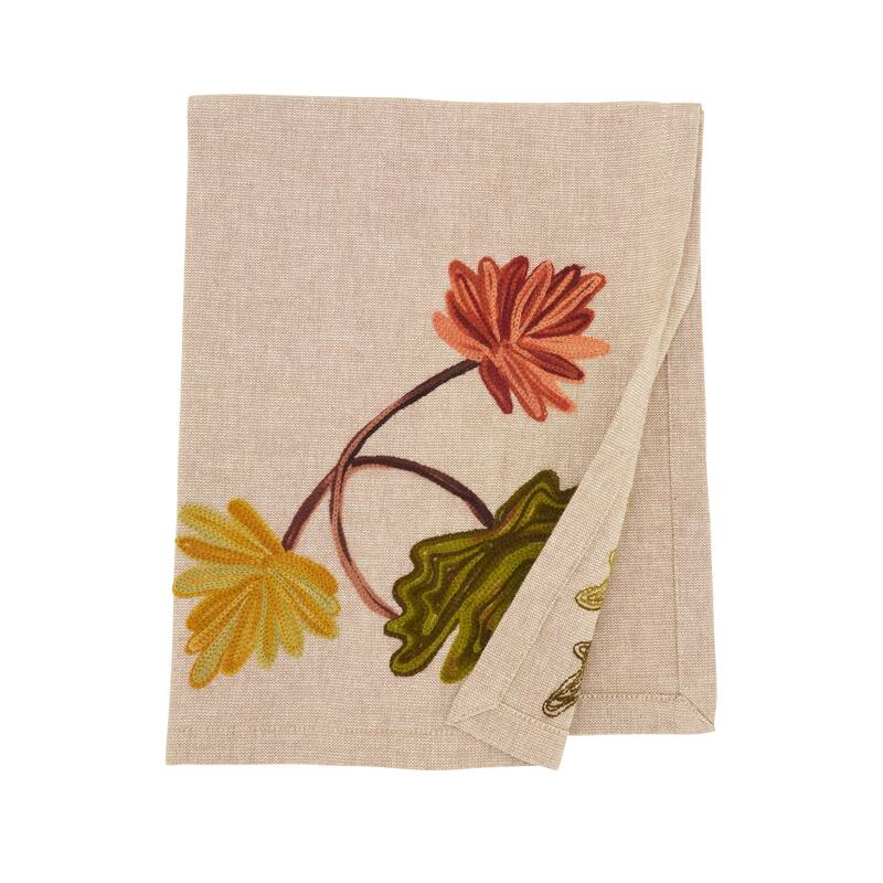Golden Grove Leaf Napkin (Set of 4) - 20"x20"