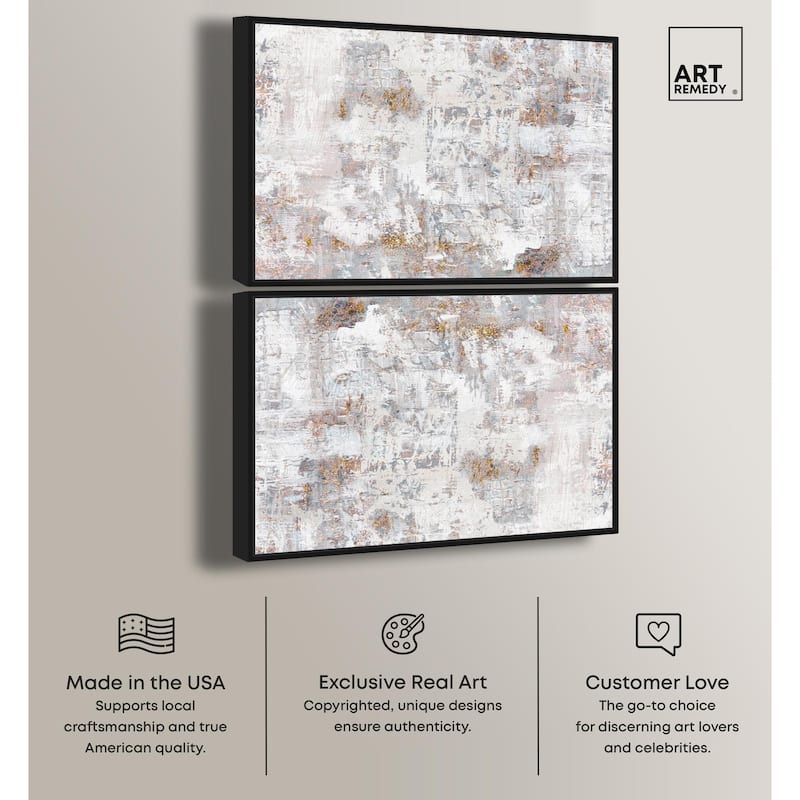 Turbulence I Canvas by Art Remedy