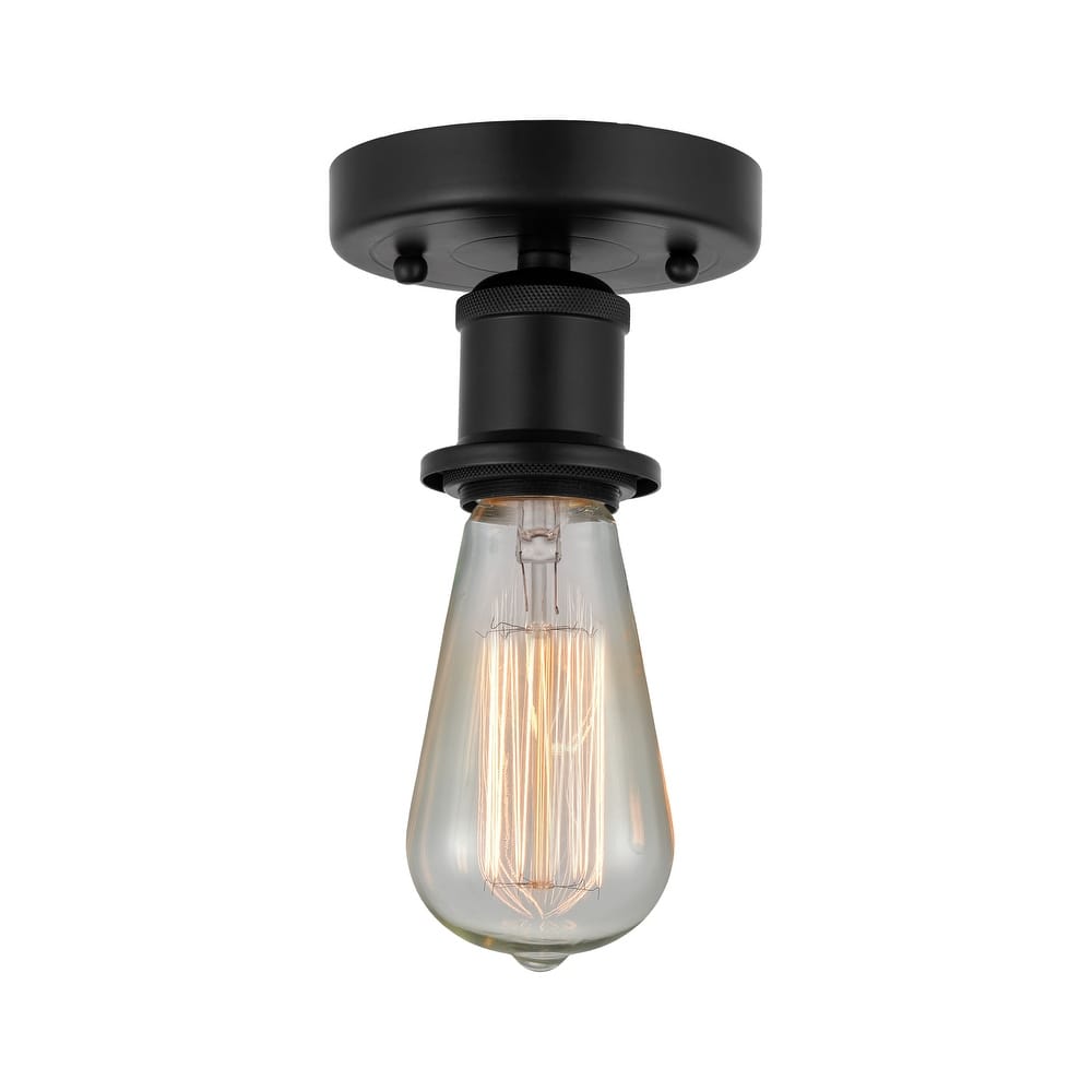 Innovations Lighting Bare Bulb - 1 Light 2" Semi-Flush Mount