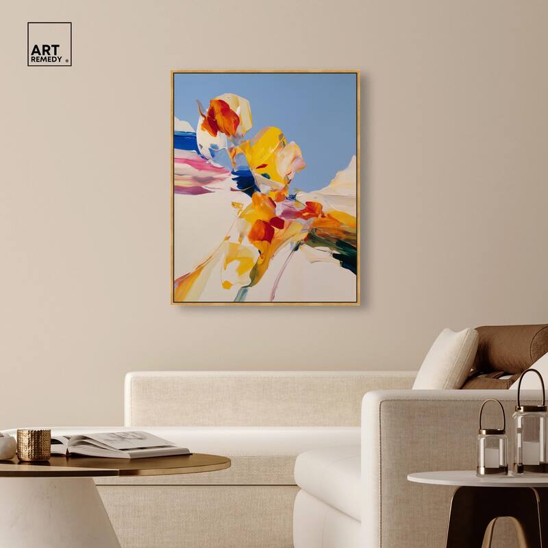 Flippant Bloom II Canvas by Art Remedy