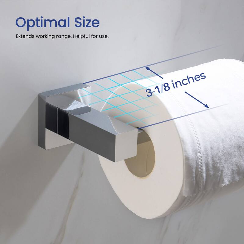 Cube 2-Piece Bathroom Hardware Set