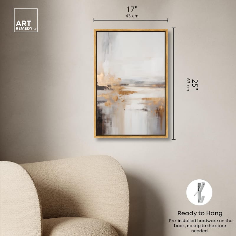 Glistening Stillness II Canvas by Art Remedy