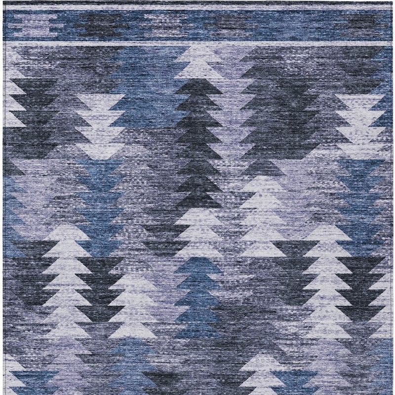 HomeRoots Southwestern Transitional Rectangle Outdoor Rug