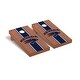 preview thumbnail 1 of 3, Nevada Wolf Pack Rosewood Cornhole Board Set