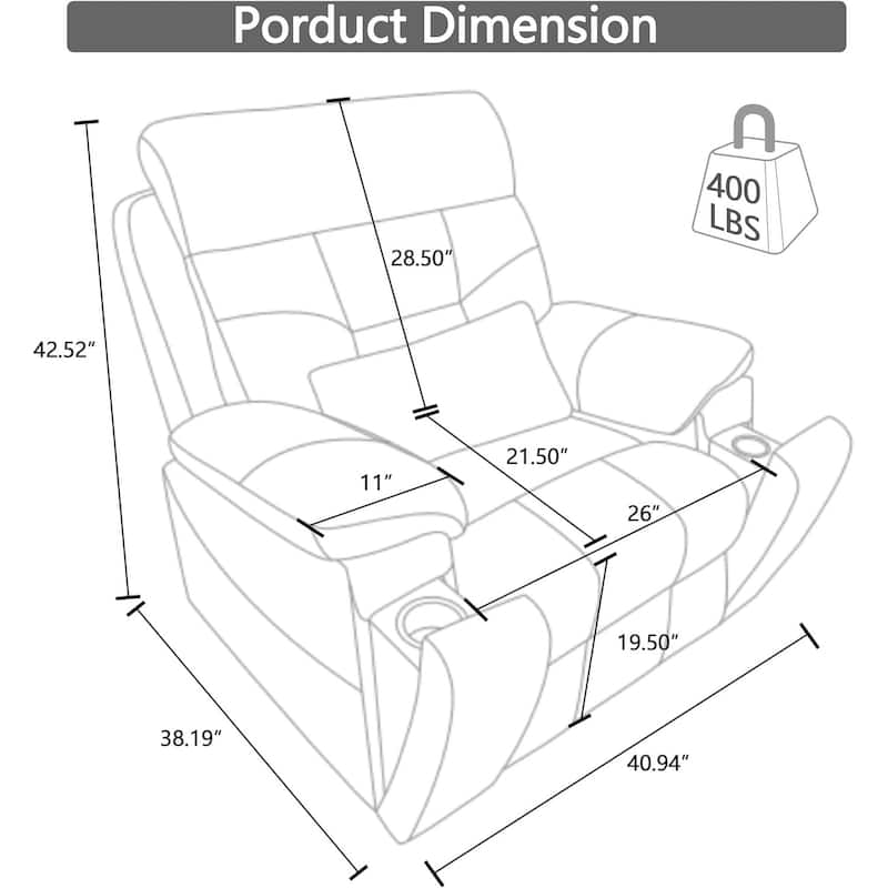Luxury Electric Lift Recliner with Heat, Massage, 180° Recline, 4 OKIN Motors, Dual Remotes, and Cup Holders.