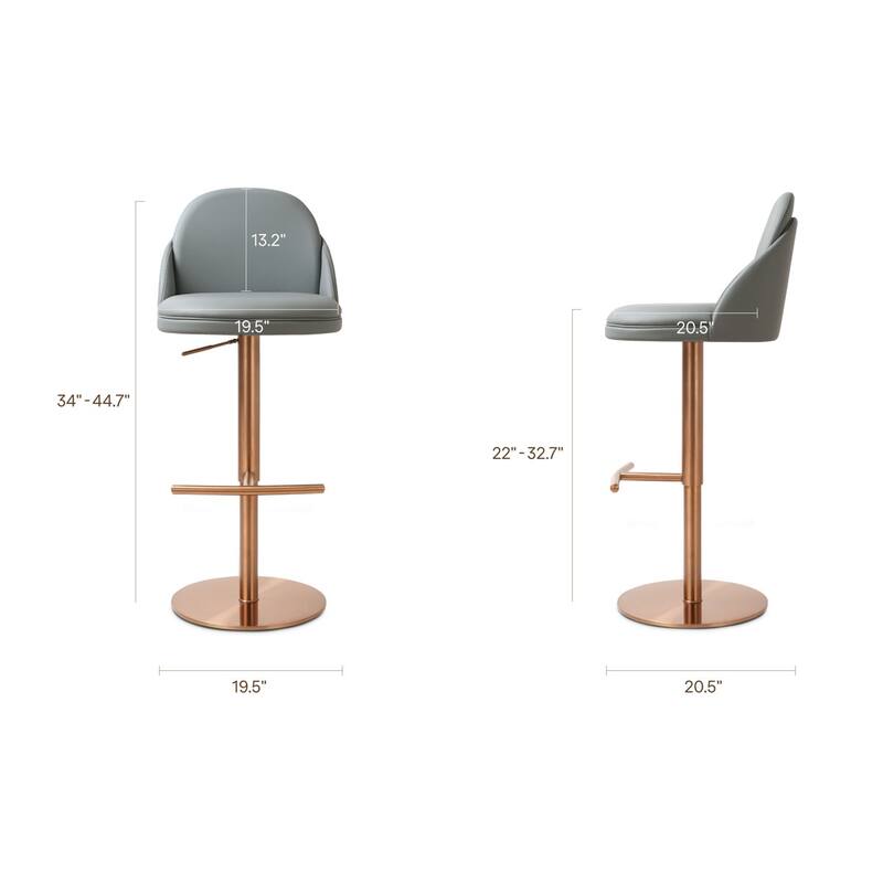 Finta 360 Degree Swivel Counter Stool