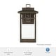 preview thumbnail 20 of 28, Hunter Yancy House Outdoor Wall Light - Front Porch, Patio, Garage - Mission, Transitional - Resists Corrosion!