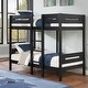 preview thumbnail 9 of 11, Twin over Twin Bunk Bed with Ladder, White