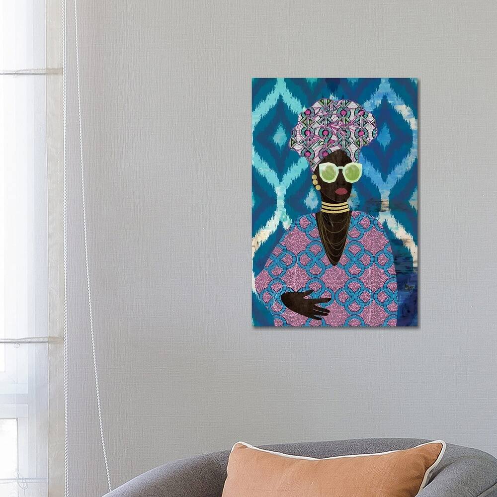 iCanvas "Modern Turban Queen I" by Nikki Chu Canvas Print