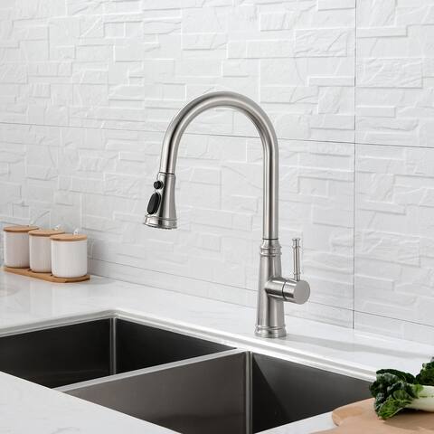 Touch Kitchen Faucet with Pull Down Sprayer