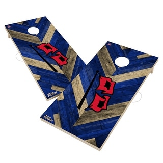 Tulsa Golden Hurricane Cornhole Board Set