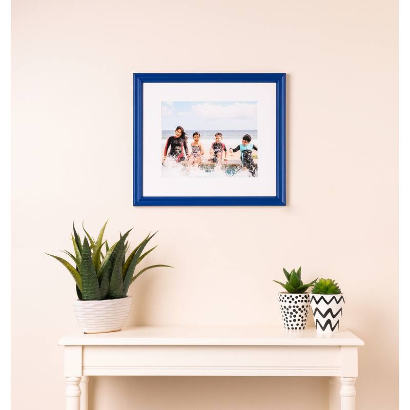 ArtToFrames Classic Waves 13x17 Inch Picture Frame, 1.00 Inch Wood Poster Frame Available in Multiple Colors (60823-13x17)