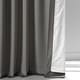 preview thumbnail 145 of 165, Exclusive Fabrics Signature Plush Velvet Hotel Blackout Curtains (1 Panel) - Luxury Soft Drapery for Light Control & Elegance