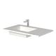 preview thumbnail 4 of 12, Serenity 36" Solid-Surface Bathroom Vanity Top with Left Sink
