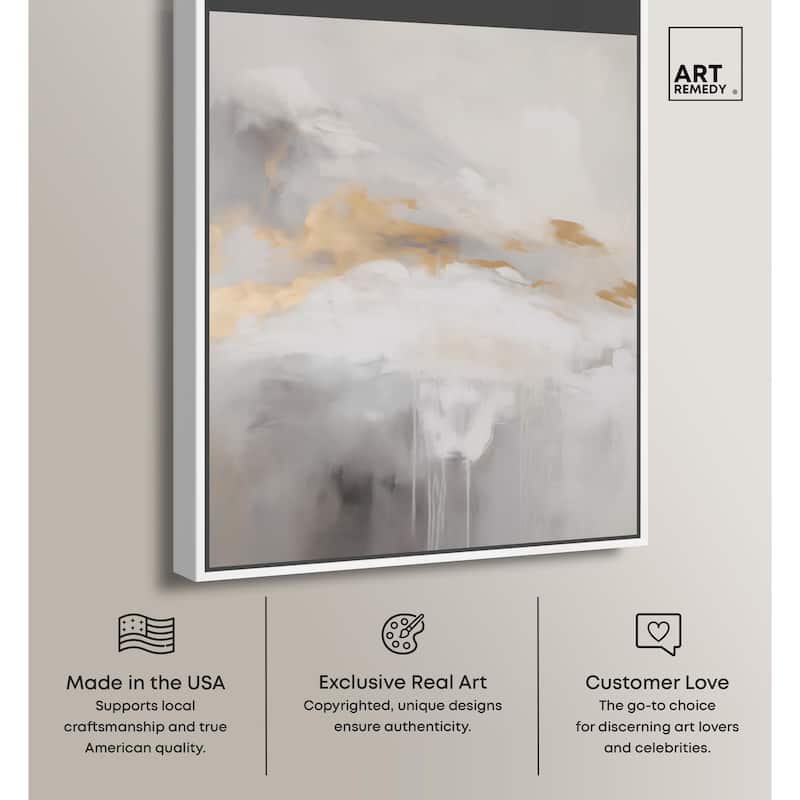 Mellowed Mist I Canvas by Art Remedy