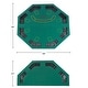 preview thumbnail 2 of 10, 48-Inch Poker Table Top and 500 Chips Set - Foldable Topper