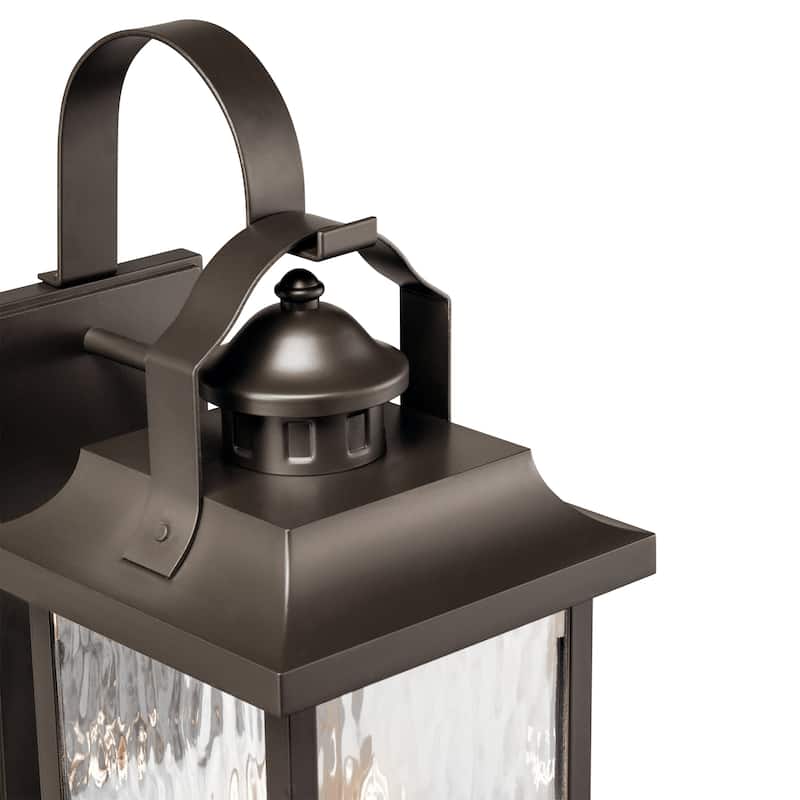 Kichler Lighting Linford 22-in 3-Light Olde Bronze Outdoor Wall Light