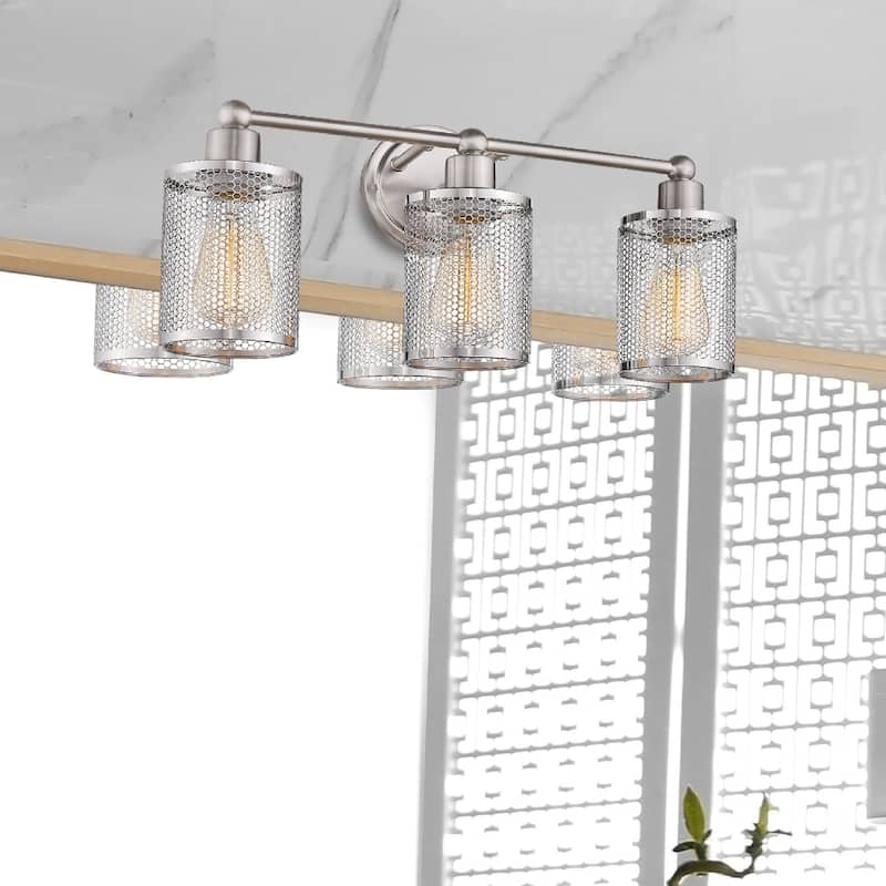 Eglo USA Verona 3-Light Vanity Bathlight in Brushed Nickel Finish
