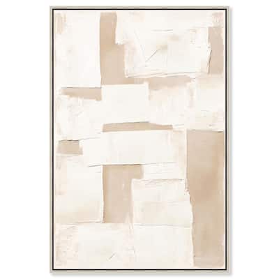 Plastered Planes III Canvas by Art Remedy