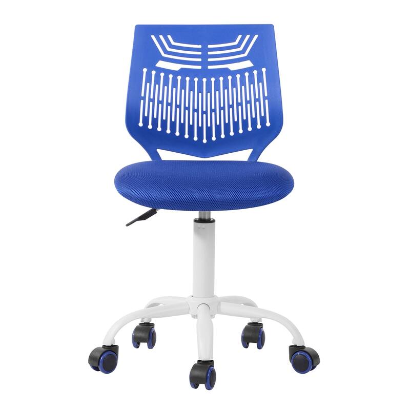 Homylin Teen Mesh Task Chair Swivel Height Adjustable for Students