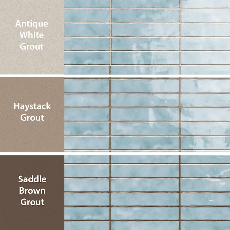 Merola Tile Hudson Studio Soho Brick Marine 1-7/8" x 9-3/4" Ceramic Wall Tile