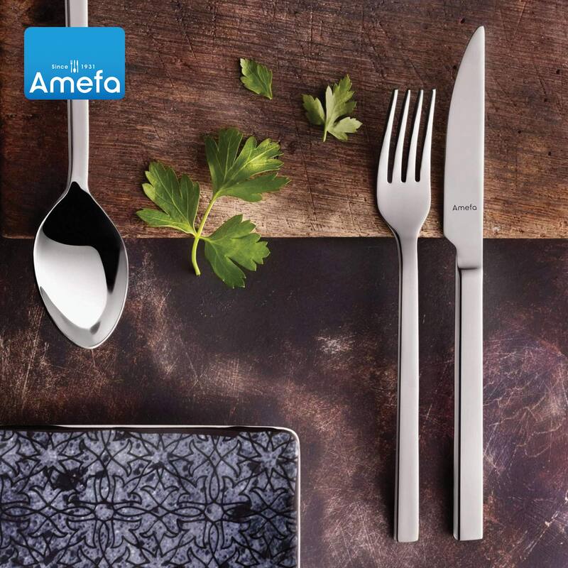 Amefa Cube 20 piece Premium Stainless Steel Flatware Set