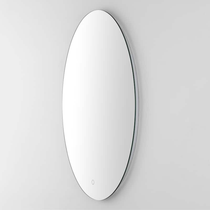 SAFAVIEH Home Nolan 24" LED Vanity Mirror - White