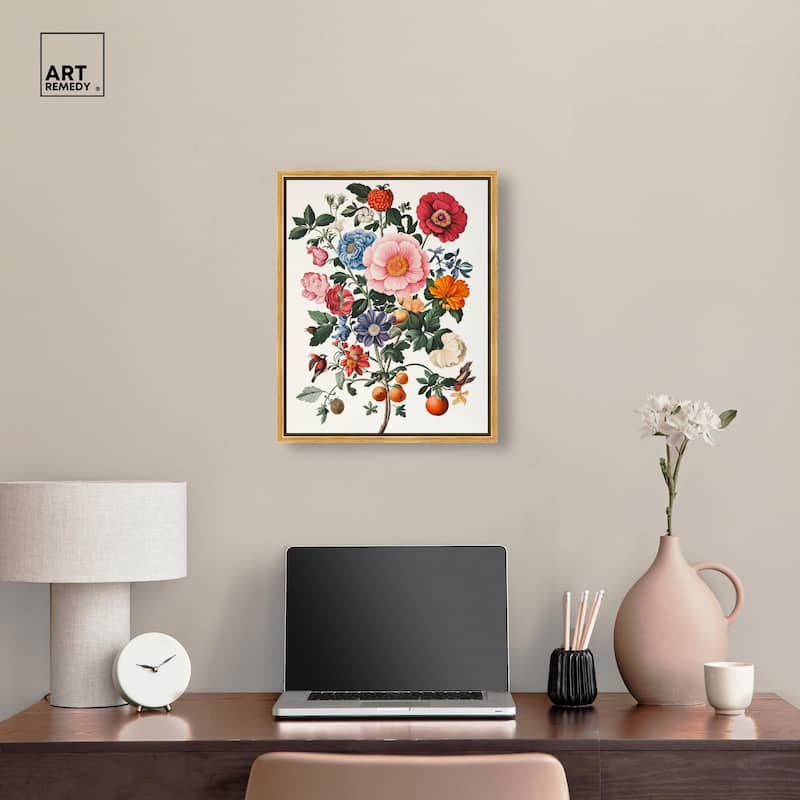 Goldenrod Grace Canvas by Art Remedy