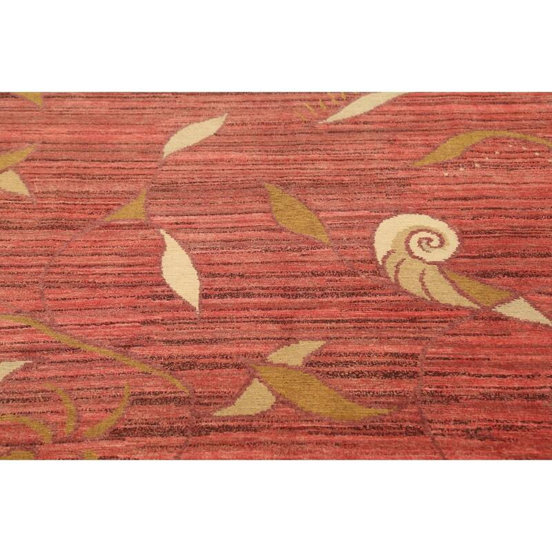 Vegetable Dye Nepalese Oriental Home Decor Area Rug Wool Hand-knotted - 6'2" x 9'1"