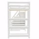 preview thumbnail 19 of 20, Loft Bed with Shelves, Storage Staircase, Small Wardrobe & White LED Light