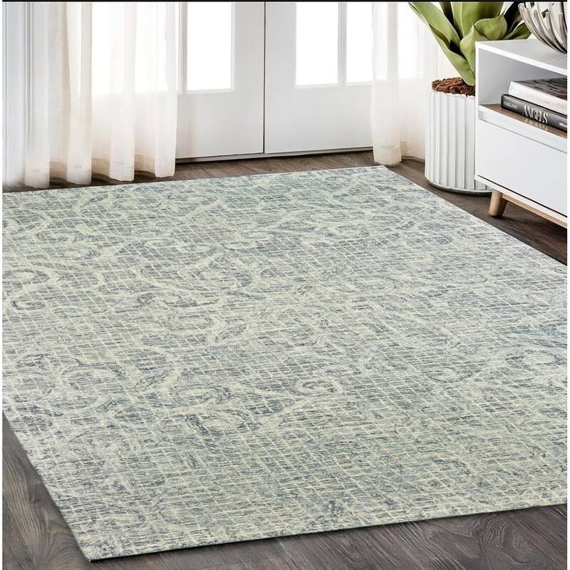 HomeRootsGeometric Transitional Rectangle Area Rug - 96.06' X '59.84' X '0.39