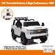 preview thumbnail 6 of 15, Licensed Chevrolet Silverado HD 24V Ride-On Truck with Remote Control, 4WD, 2 Seats, FM/Bluetooth, and LED Lights