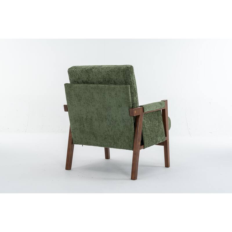 Mid-Century Modern Accent Chairs ,Modern Accent Chair,Chair with Soft Waist Cushion,Ergonomic Lounge Chairs