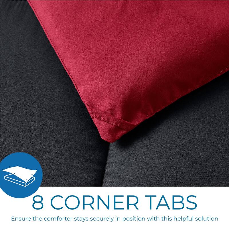 Empyrean All Season Alternative Down Lightweight Reversible Comforter Set