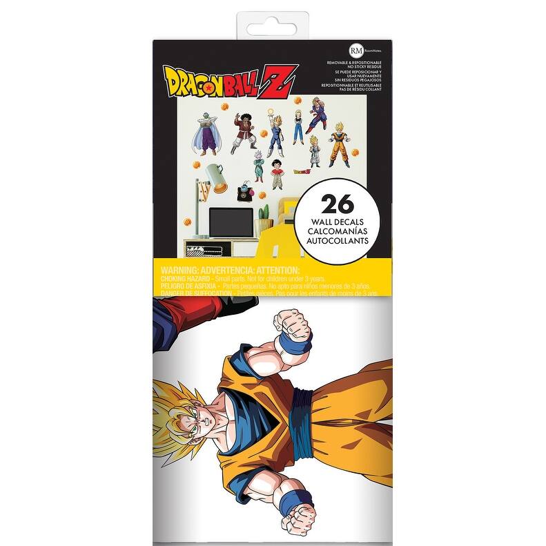 RoomMates Dragon Ball Z Characters Wall Decals