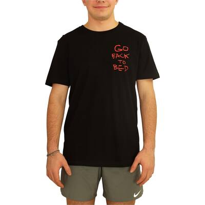 Elevenparis Mens Go Back To Bed Graphic T-Shirt