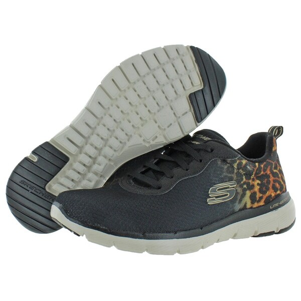 skechers flex appeal 3.0 leopard path