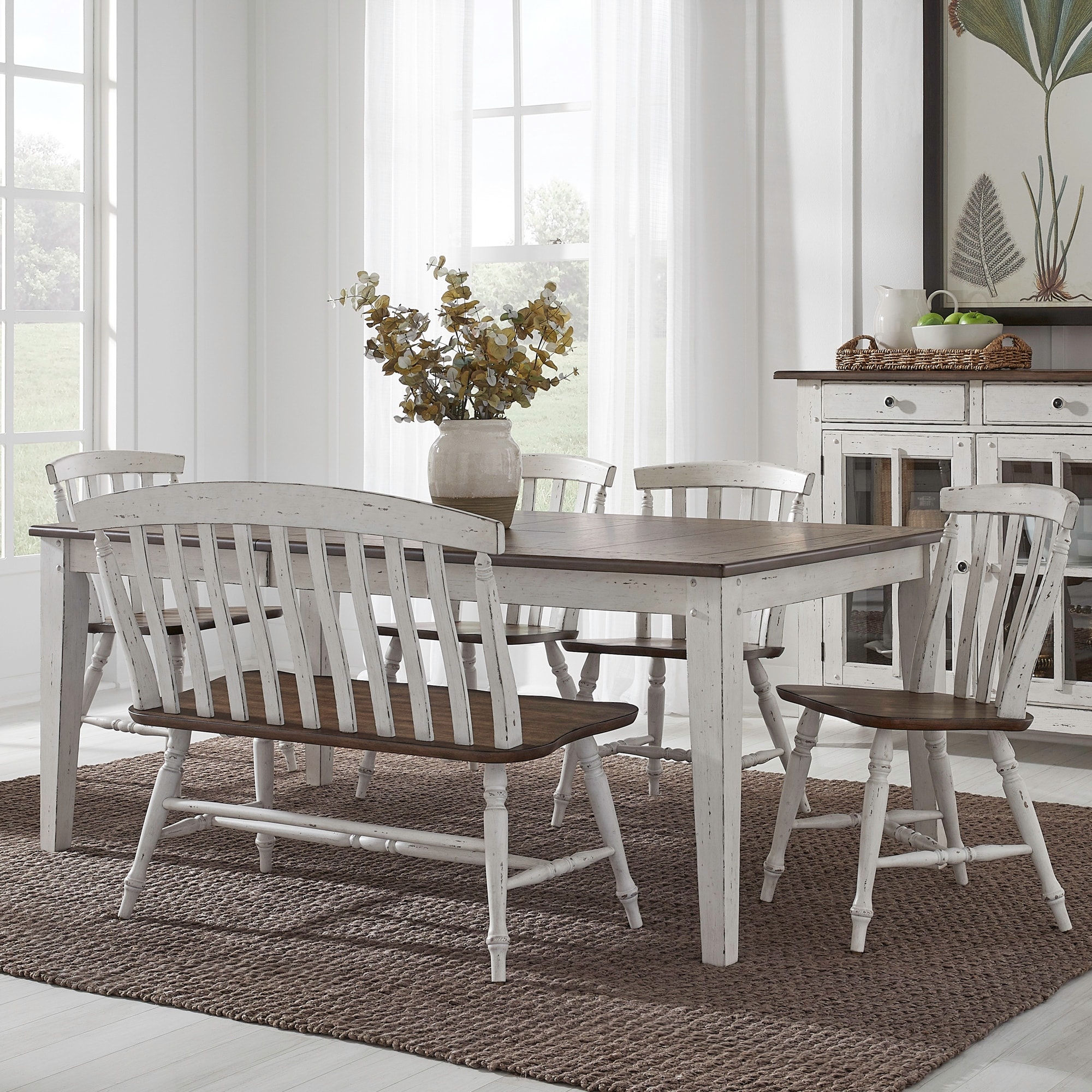 Liberty Furniture Al Fresco 5, 6, 7 Piece Dining Sets Rectangular Table