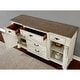 preview thumbnail 4 of 6, The Gray Barn Caelum Farmhouse 60-inch Antique White 6-drawer Server