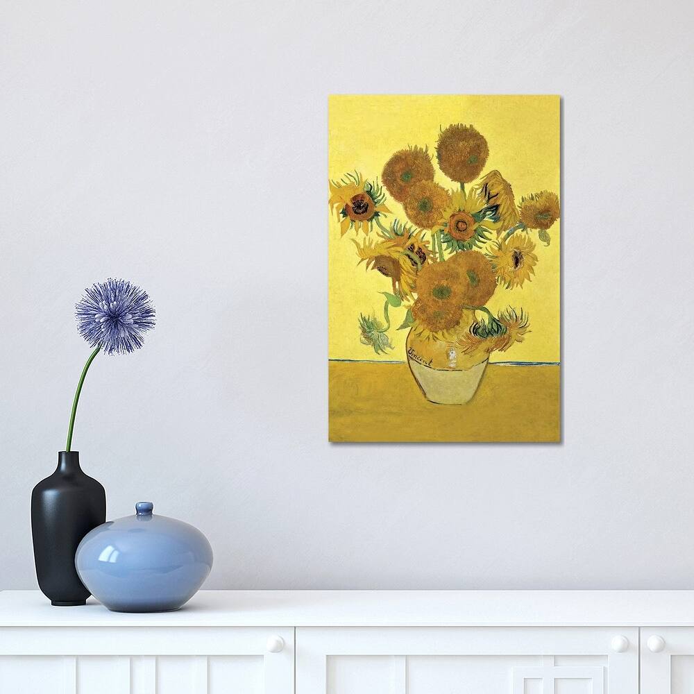 iCanvas "Sunflowers (Fourth Version), 1888 " by Vincent van Gogh Canvas Print