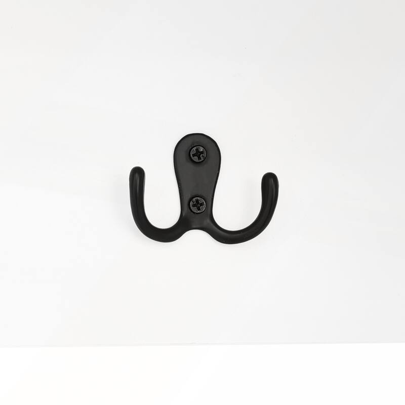 54.7in Hall Tree with Integrated Shoe Cabinet and Mirrored Cabinet Door