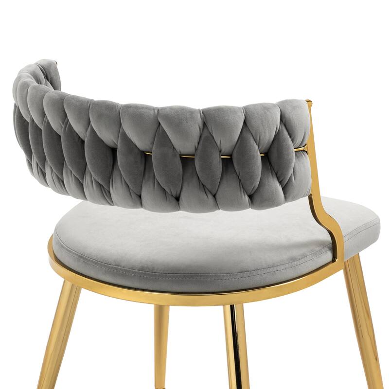 Modern Velvet Dining Chairs Set of 2