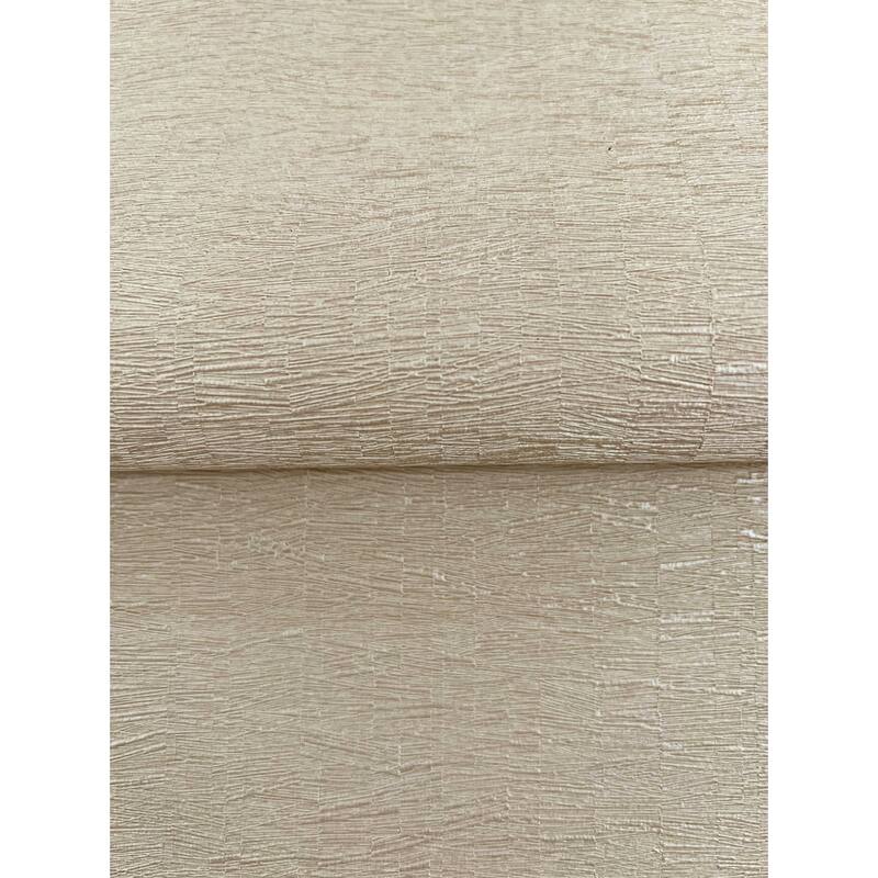 Warner Gathered Beige Textured Wallpaper