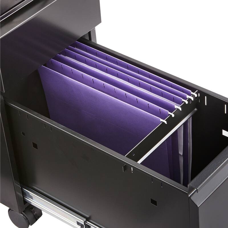 Small Mobile Steel File Storage Pedestal