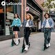 preview thumbnail 8 of 7, Lascoota Kick Scooter for Adults & Teens. Lightweight Foldable Scooter with 8" Wheels